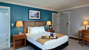 In-room safe, desk, iron/ironing board, free cribs/infant beds