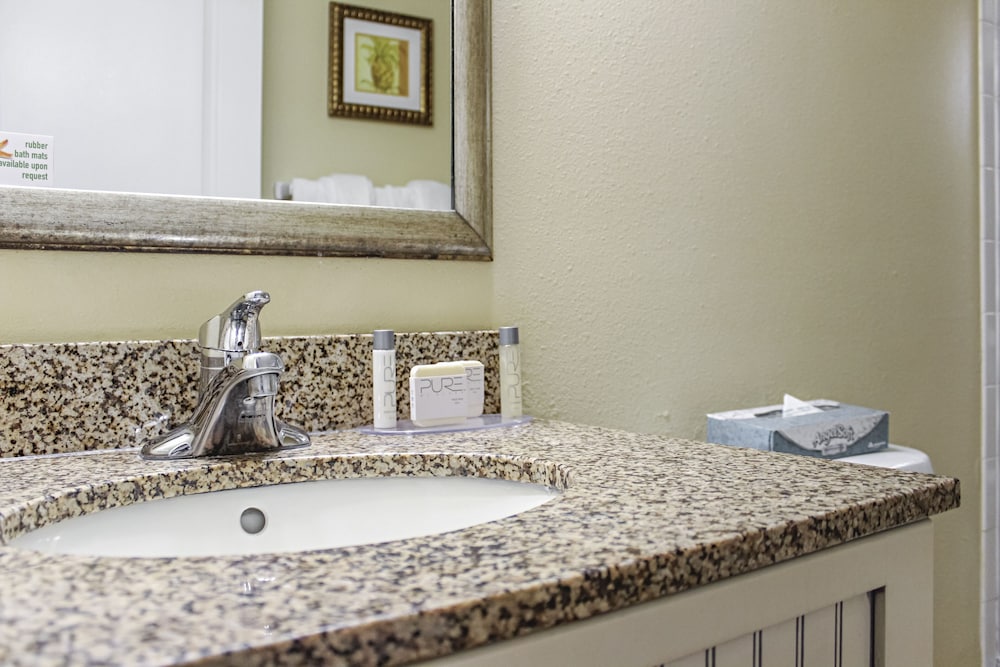 Bathroom sink, The Cove on Ormond Beach