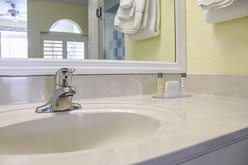 Bathroom sink, The Cove on Ormond Beach