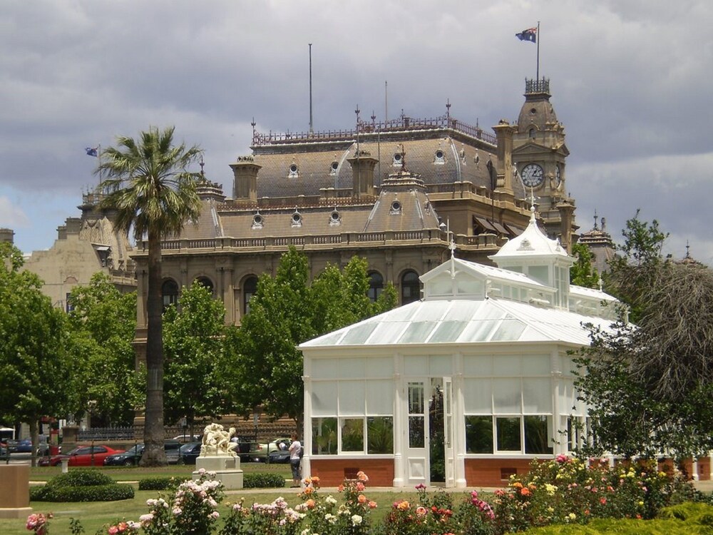 View from property, Hotel Shamrock Bendigo