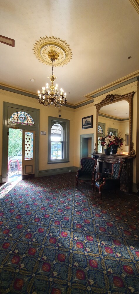 Interior detail, Hotel Shamrock Bendigo