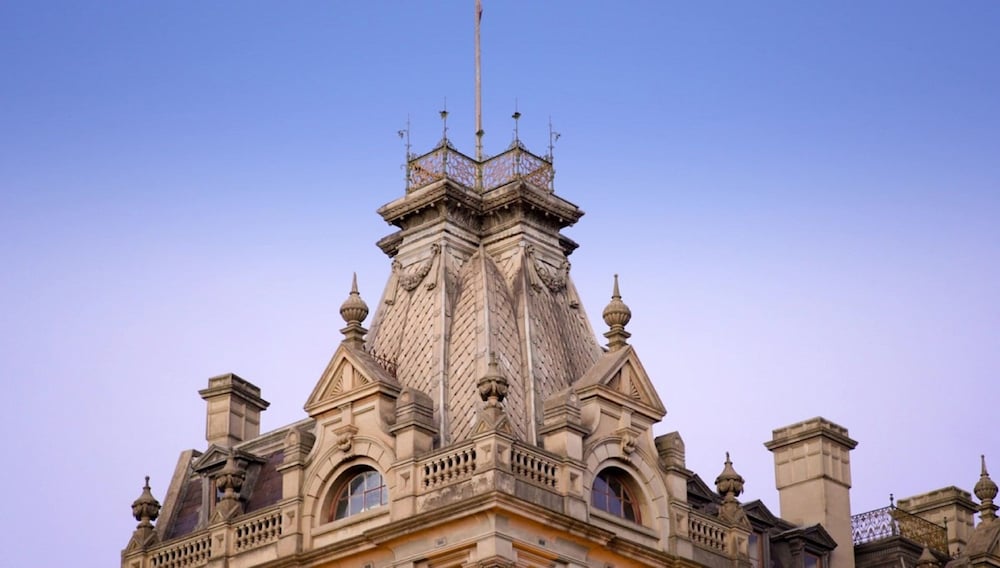 Exterior detail, Hotel Shamrock Bendigo