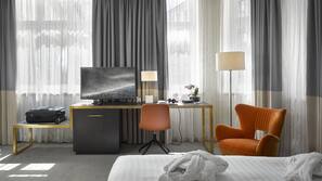 Biancheria da letto ipoallergenica, minibar, una cassaforte in camera