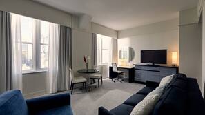 Premium bedding, pillowtop beds, minibar, in-room safe