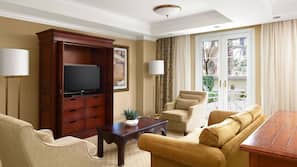 Pillowtop beds, in-room safe, desk, laptop workspace