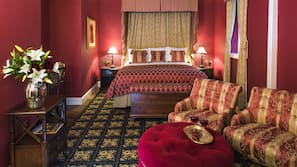 Premium bedding, pillow-top beds, in-room safe, individually decorated
