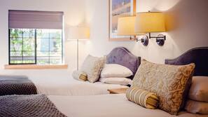 Premium bedding, pillow-top beds, in-room safe, individually decorated