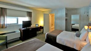 Desk, iron/ironing board, free WiFi, bed sheets