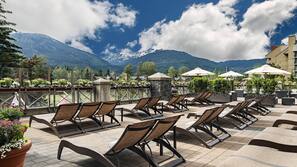 Indoor pool, outdoor pool, open 7:00 AM to 9:00 PM, pool umbrellas