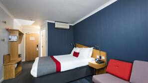 In-room safe, desk, laptop workspace, iron/ironing board