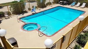 Seasonal outdoor pool