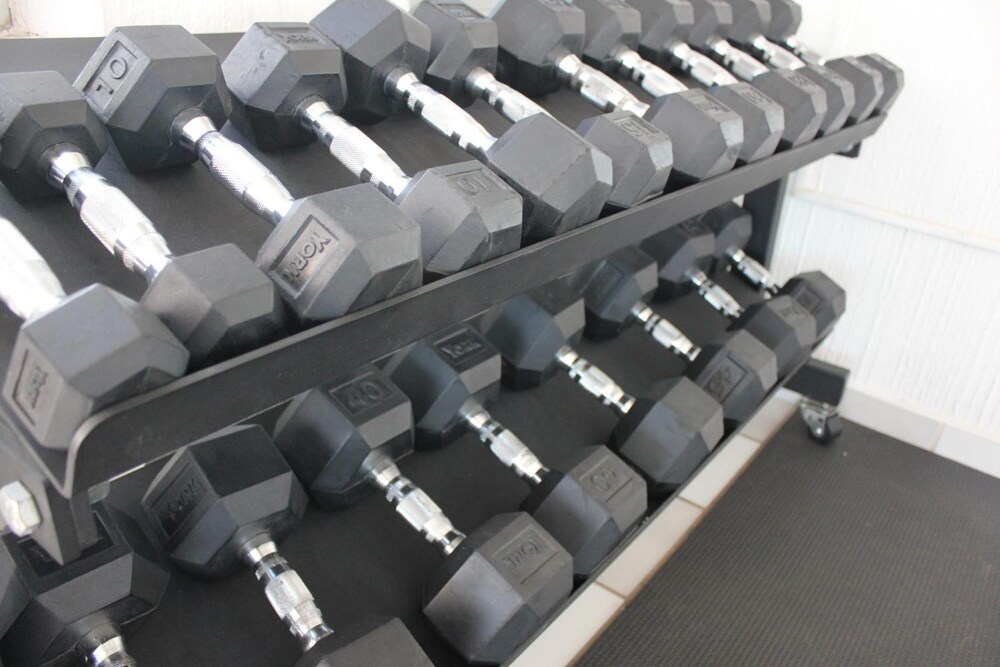 Fitness facility, Seven Crown Express & Suites Cabo San Lucas