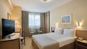 Minibar, in-room safe, desk, blackout curtains