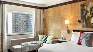 Premium bedding, minibar, in-room safe, desk