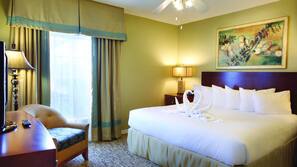 1 bedroom, blackout curtains, iron/ironing board, free WiFi