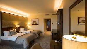 Premium bedding, minibar, in-room safe, desk