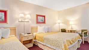 In-room safe, blackout curtains, iron/ironing board, cots/infant beds
