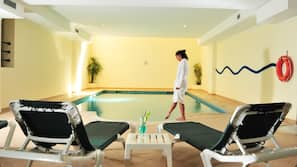 Piscine couverte, piscine extérieure