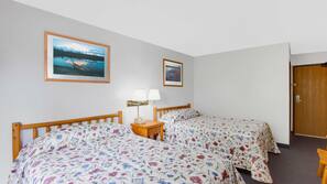 In-room safe, desk, laptop workspace, blackout drapes