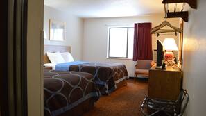 Blackout drapes, free cribs/infant beds, rollaway beds, free WiFi