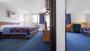 Blackout drapes, free cribs/infant beds, rollaway beds, free WiFi