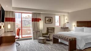 Premium bedding, minibar, in-room safe, desk