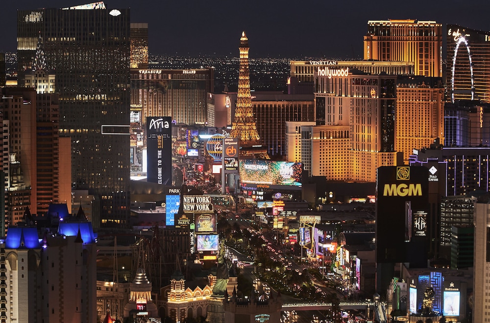 Aerial view, Four Seasons Hotel Las Vegas