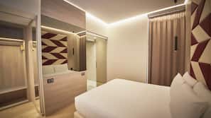 Minibar, coffre-forts dans les chambres, bureau, Wi-Fi gratuit