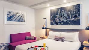 In-room safe, desk, blackout curtains, iron/ironing board