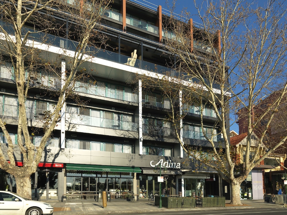 Front of property, Adina Apartment Hotel St Kilda Melbourne