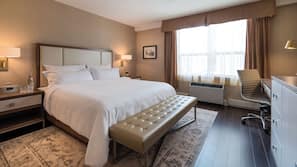 Premium bedding, minibar, in-room safe, desk