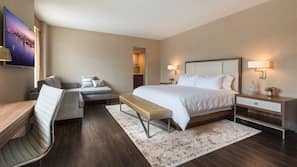 Premium bedding, minibar, in-room safe, desk