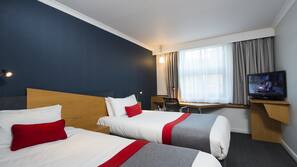 In-room safe, desk, laptop workspace, iron/ironing board