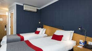 In-room safe, desk, laptop workspace, iron/ironing board