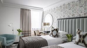Hypo-allergenic bedding, minibar, in-room safe, individually decorated