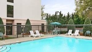 Seasonal outdoor pool