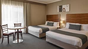 Desk, iron/ironing board, rollaway beds, free WiFi