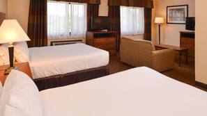 In-room safe, desk, iron/ironing board, free cribs/infant beds