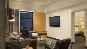 Premium bedding, Select Comfort beds, in-room safe, desk