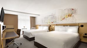 Premium bedding, Select Comfort beds, in-room safe, desk