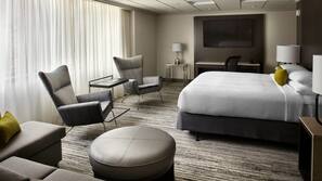 Premium bedding, down duvet, pillow top beds, in-room safe