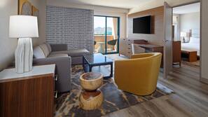 In-room safe, desk, laptop workspace, blackout drapes