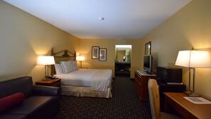Desk, iron/ironing board, free cots/infant beds, free WiFi