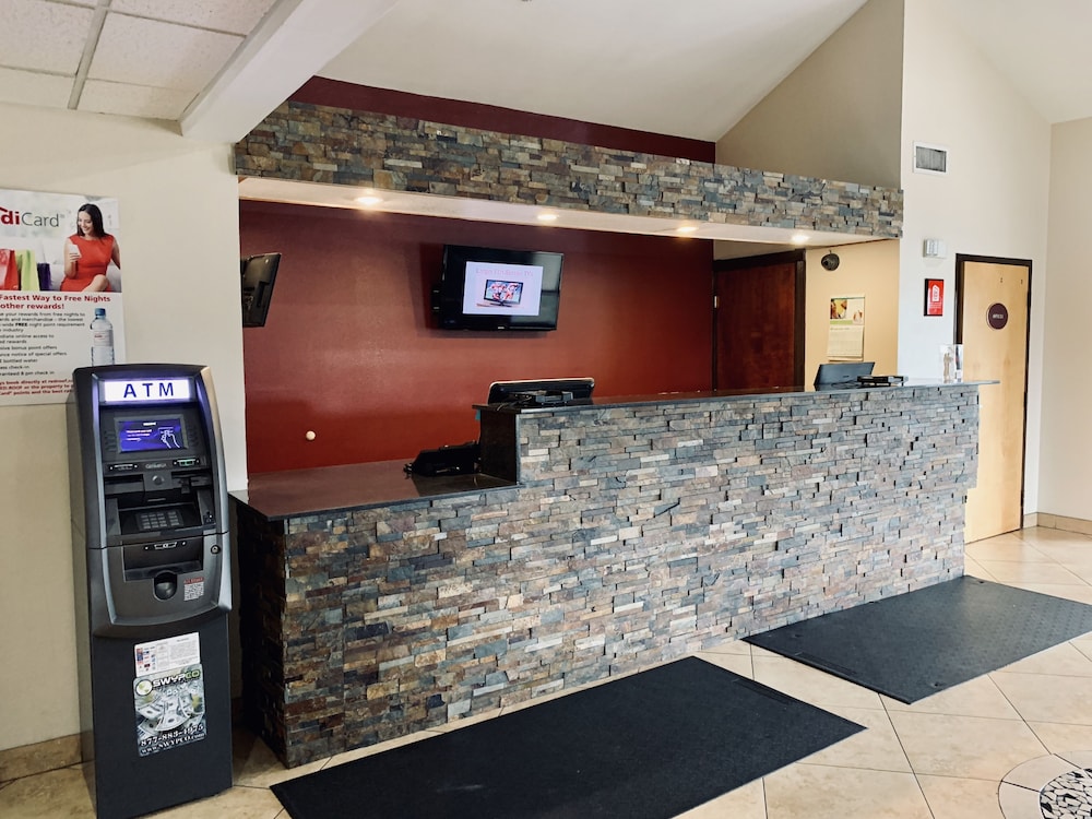 Check-in/check-out kiosk, Red Roof Inn Austin - Round Rock