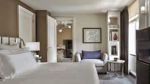 Premium bedding, minibar, in-room safe, desk