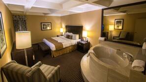 Hypo-allergenic bedding, in-room safe, desk, laptop workspace