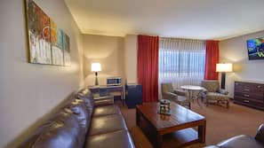 In-room safe, desk, blackout curtains, iron/ironing board