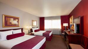 In-room safe, desk, blackout curtains, iron/ironing board
