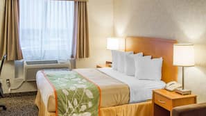 Pillow top beds, desk, soundproofing, iron/ironing board