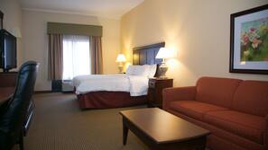 In-room safe, blackout drapes, iron/ironing board, cribs/infant beds